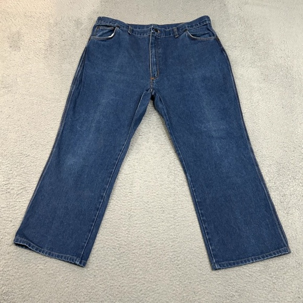 Vintage Sedgefield Jeans Mens 42x30 Blue Denim Straight Leg Dark Wash‎ Western